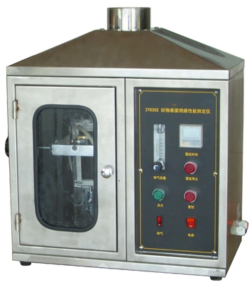 Good price 직물 직물 불화성 및 연소 검사기 ISO 10047 견고한 건설 온라인으로