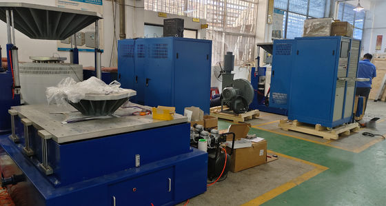 좋은 가격 배터리 서브팩 테스트용 3m x 3m 테이블 70kN 사인 및 랜덤 힘을 갖춘 고주파 진동 시스템 온라인으로